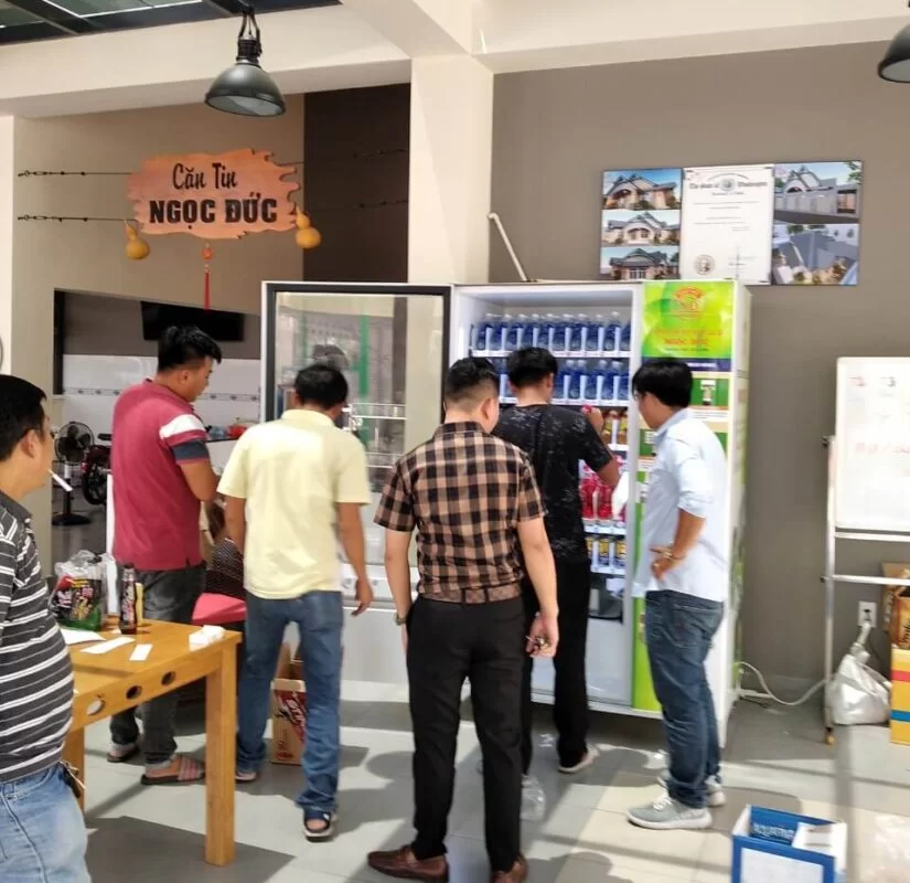 Máy bán hàng tự động – Giải pháp kinh doanh công nghệ