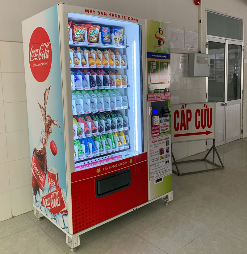 Mô hình kinh doanh máy bán hàng tự động tại bệnh viện Mô hình kinh doanh máy bán hàng tại bệnh viện