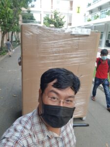 Anh em vui vẻ nhiệt tình, phục vụ quên mình, giúp cho bệnh viện đẹp hơn lap-may-ban-hang-tu-dong-tai-benh-vien-nhi-dong-nai-6