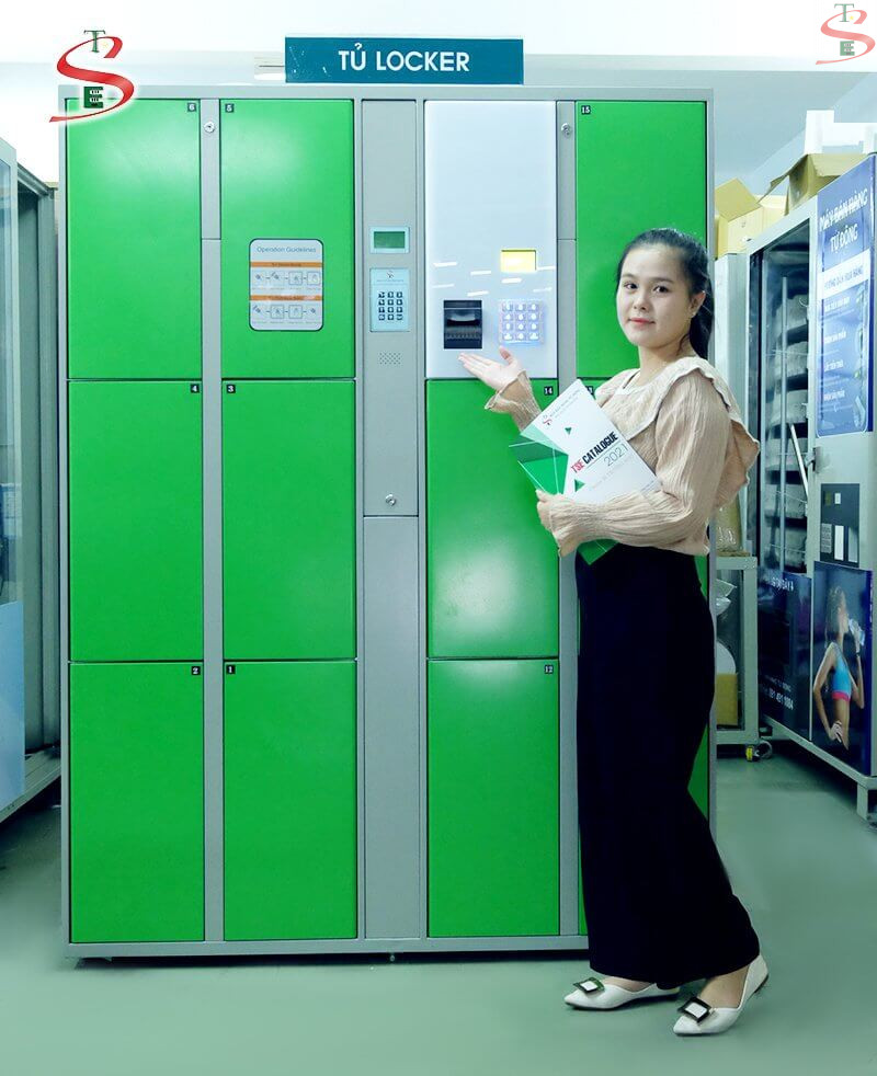 Tủ Smart Locker Thông Minh TL01 – Tủ Smartlocker nhiều tính năng